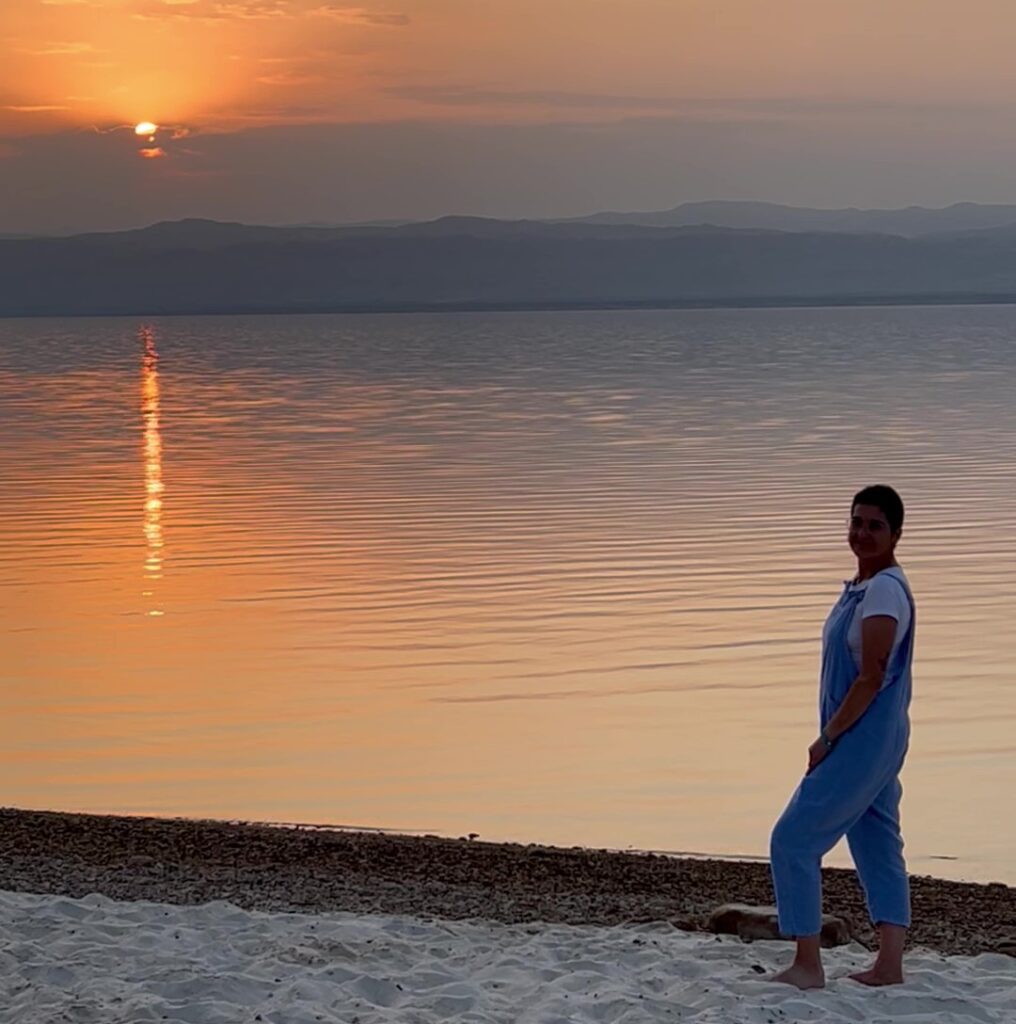 Atardecer en el Mar Muerto Jordania
