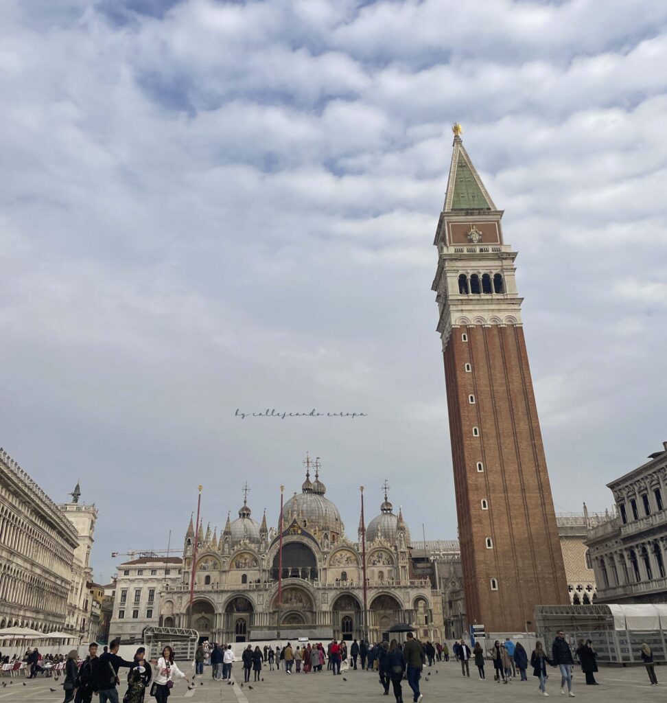 Plaza San Marcos al atardecer, Venecia