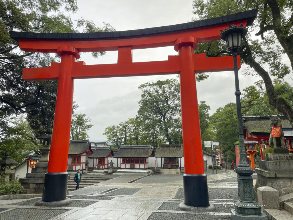 TORII DE ENTRADA A FUSHIMI INARI