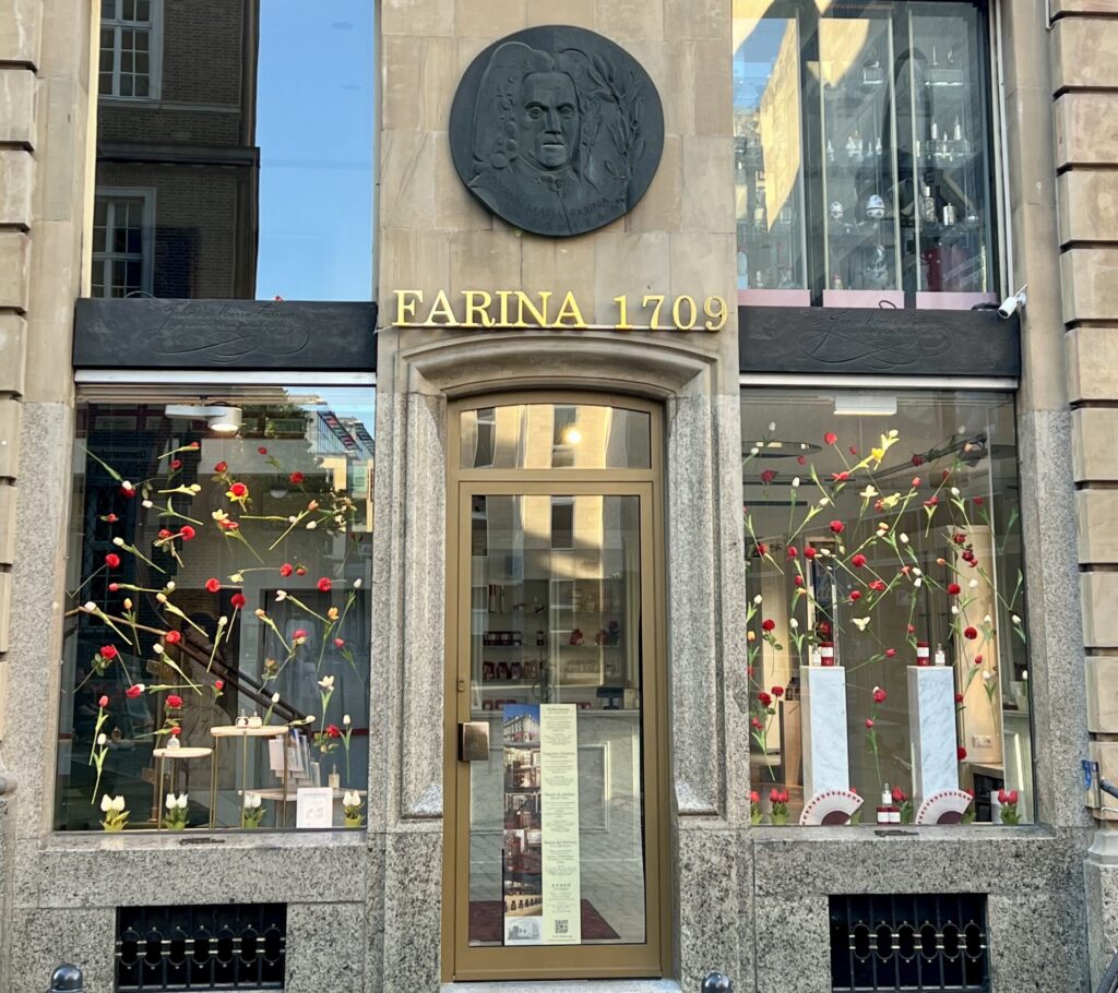 Entrada del Museo del Perfume Farina, cuna de la auténtica Eau de Cologne