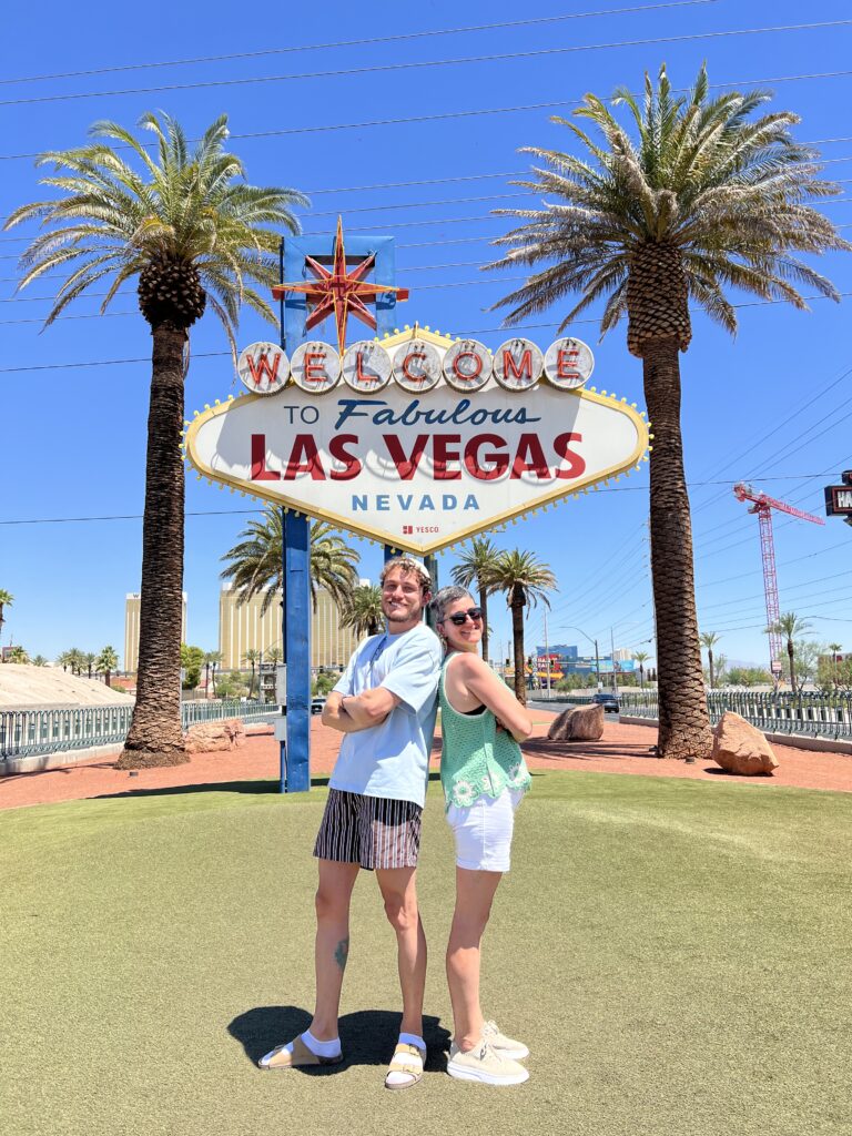 VISTA DEL FAMOSO CARTEL WELCOME LAS VEGAS
