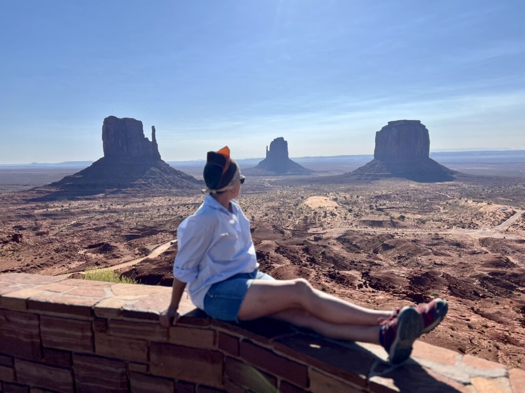 Panorámica de Monument Valley desde el Hotel View