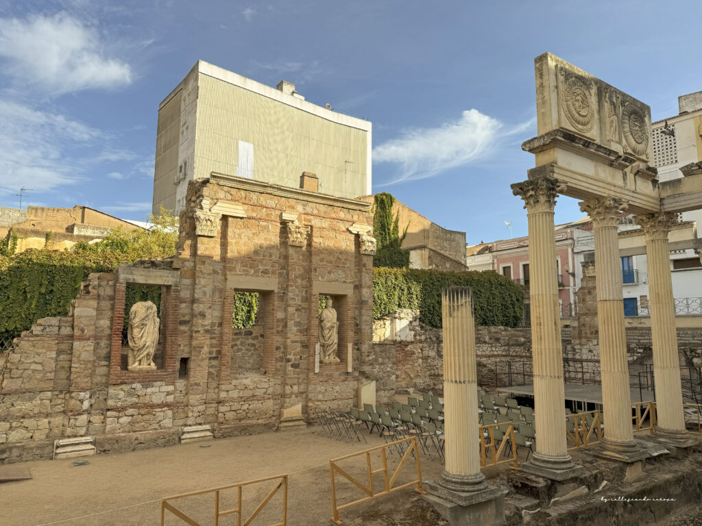 qué ver en Mérida foro romano