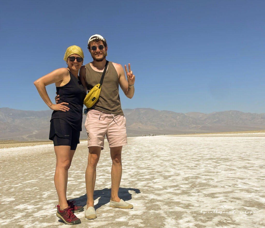 Badwater Basin, punto más bajo de Norteamérica en Death Valley