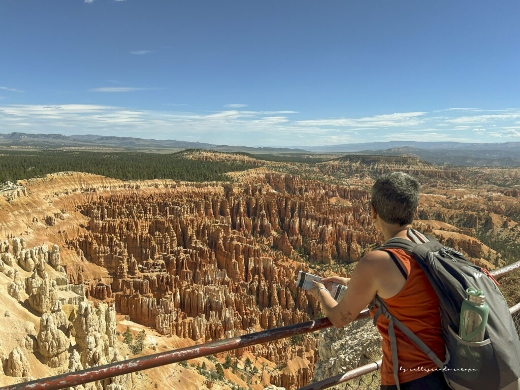 Mirador de Inspiration Point en Bryce Canyon con sus impresionantes formaciones rocosas