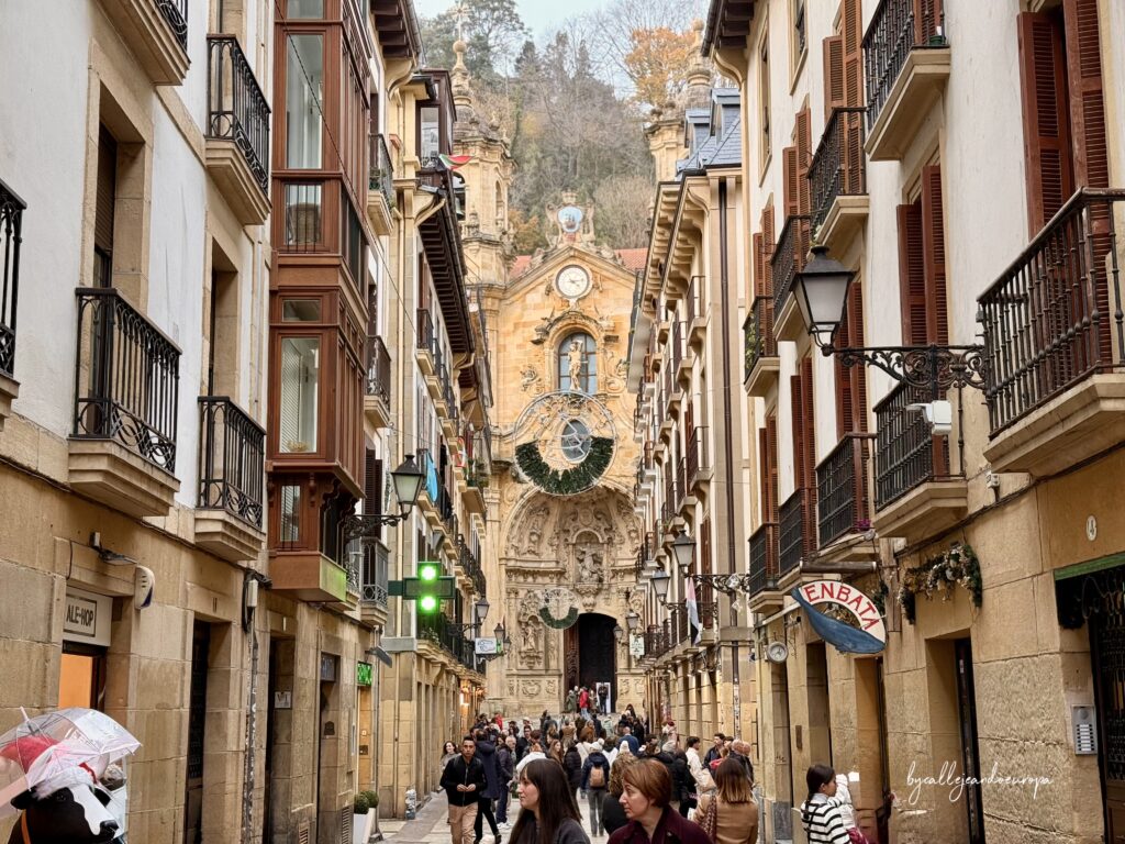 Ambiente en las calles del Casco Antiguo de San Sebastián