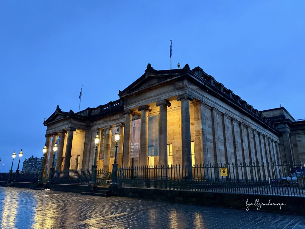 National Gallery of Scotland es uno de los museos más importantes que ver en Edimburgo