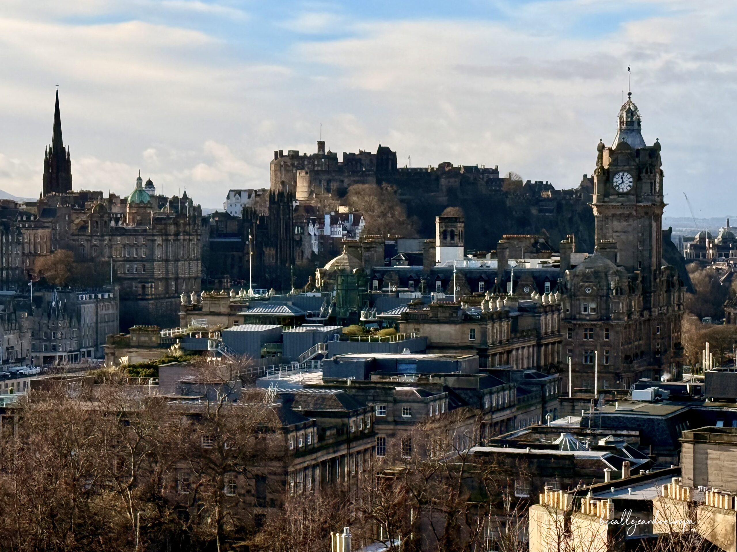 PANORAMICA DE EDIMBURGO DESDE CALTON HILL
