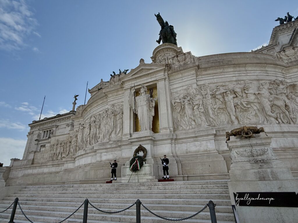 Altare della Patria tumba soldado desconocido