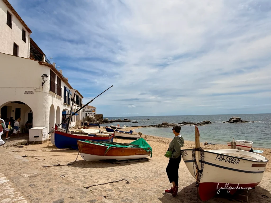 Calella de Palafrugell en la Costa Brava