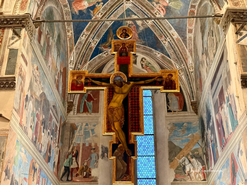 Frescos de Piero della Francesca en la Capilla Bacci de la Basílica de San Francesco de Arezzo
